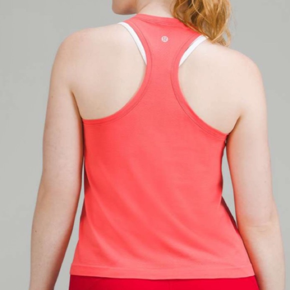 Lululemon Swiftly Tech Racerback Tank Top 2.0 Race Length Pale Raspberry Size 10